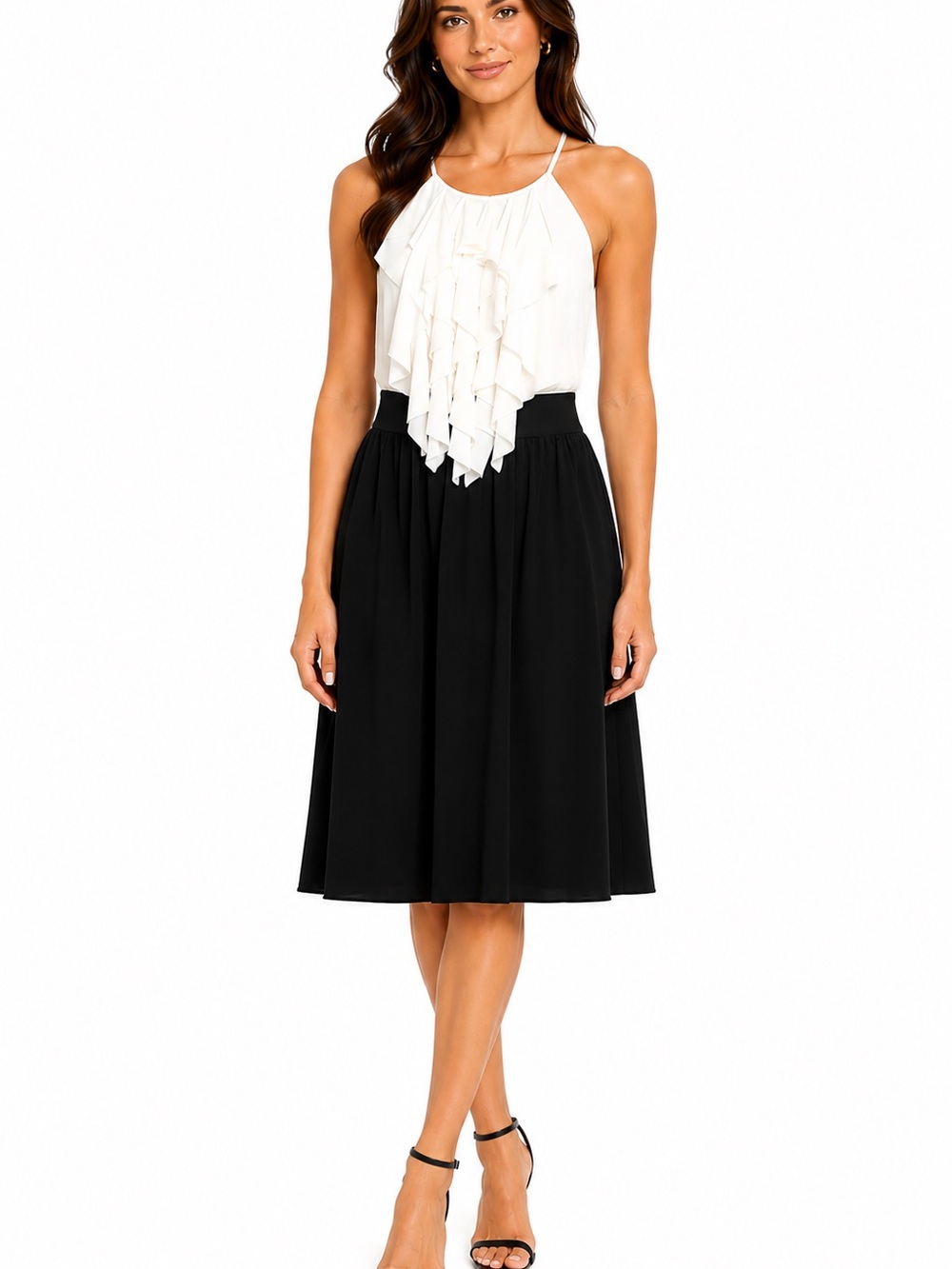 Star Vixen Ruffled Cocktail dress,‎ Size S